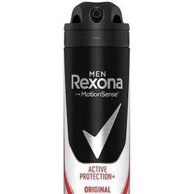 تصویر اسپری پودری بدن مردانه رکسونا (Rexona) مدل Active Original حجم 200 میلی لیتر اسپری