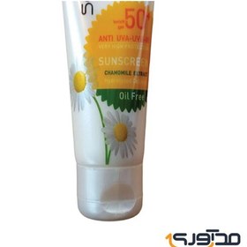 تصویر کرم ضد آفتاب شون بدون رنگ فاقد چربی SPF50 Schon Sunscreen oil free Chamomile SPF50 