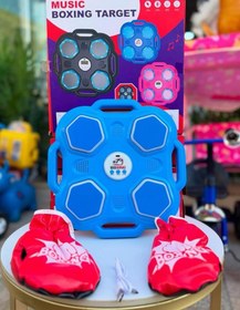 تصویر کیسه بوکس هوشمند موزیکال همراه با دستکش 