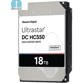 تصویر Western Digital Ultrastar DC HC550 Internal Hard Drive 18TB هارددیسک اینترنال وسترن دیجیتال Ultrastar DC HC550 ظرفیت 18 ترابایت