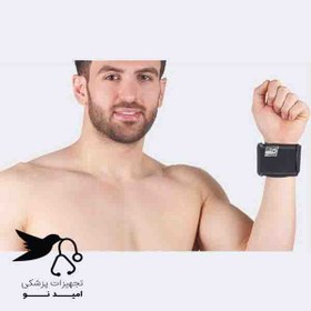 تصویر مچ بند قابل تنظیم نئوپرنی با استرپ – 9102 برند کیورد Adjustable neoprene wristband with strap - 9102