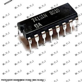 تصویر آی سی تی تی ال 74151N / SIGNETICS 