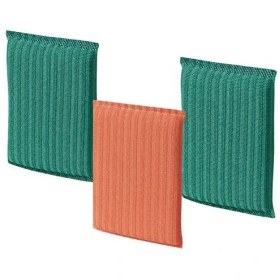 تصویر اسکاچ شستشو ایکیا بسته 3 عددی مدل PEPPRIG Scrubbing pad, green blue/yellow