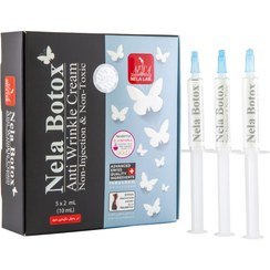 تصویر کرم رفع چین و چروک نلا بوتاکس سرنگی پنج عددی 