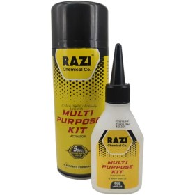 تصویر چسب یک دو سه رازی RAZI 60 ml (بسته 3 تایی) 