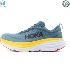 تصویر کفش مردانه هوکا باندی 8 مدل Hoka Bondi 8 X-WIDE 1127955 GBMS سایز 45 