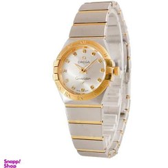 تصویر ساعت مچی زنانه امگا مدل کانسلیشن کد Omega-3778-L رنگ نقره ای طلایی 