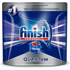 تصویر قرص ماشین ظرفشویی فتیش مدل Quantum بسته 100 عددی Finish Quantum Dishwasher Tablets Pack Of 100