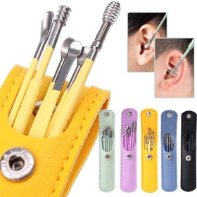 تصویر ست گوش پاکن فنری 