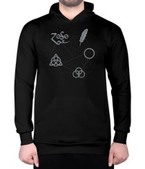 تصویر هودی با طرح Led Zeppelin 