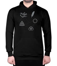 تصویر هودی با طرح Led Zeppelin 