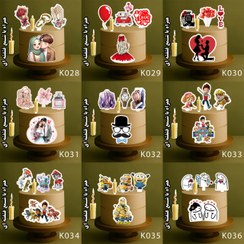 تصویر تاپر تصویر کیک رنگی و ضدآب (آلبوم۴) +هدیه 