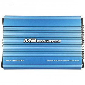 تصویر آمپلی‌ فایر ام‌ بی آکوستیک مدل MBA-4650ZX2 ا MB Acoustics MBA-4650ZX2 Car Amplifier MB Acoustics MBA-4650ZX2 Car Amplifier