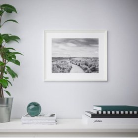 تصویر قاب عکس سفید Knoppäng 50X70 سانتی متر IKEA 