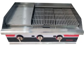 تصویر گریل ترکیبی نوبل ۹۰ سانتی روغنی و ذغالی 