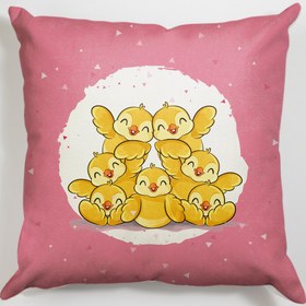 تصویر کوسن کودک، مخمل، کد: K45-26 