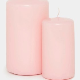 تصویر رنگ شمع مایع صورتی با قطره چکان 