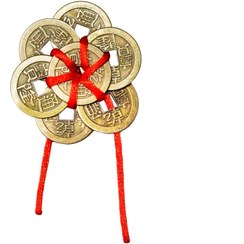 تصویر هفت سکه فنگ شویی جذب ثروت 