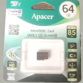 تصویر کارت حافظه microSDXC اپیسر مدل AP64G ظرفیت 64 گیگابایت 