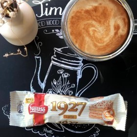 تصویر ویفر شکلات لاته nestele latte 1927 نستله 32 گرم 