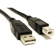 تصویر کابل پرینتر پی نت USB 2.0 طول 3 متر شیلد دار P-net Printer USB Cable 3M