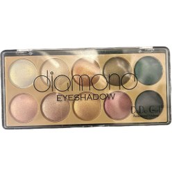 تصویر پالت سایه چشم دودو گرل با جلوه رنگ اکلیلی، شماره رنگ G03 مدل Diamond 