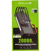 تصویر پاور بانک کالوس مدل PW-200 ظرفیت 20000 میلی آمپر ساعت Calus PW-200 20000mAh Power Bank