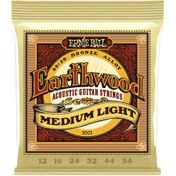 تصویر سیم گیتار آکوستیک Ernie Ball Earthwood Medium Light 80/20 12-54 