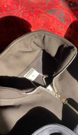 تصویر دورس نیم زیپ - سرمه ای / M 