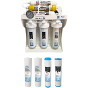 تصویر دستگاه تصفیه آب خانگی UltraPro X700 (شیربرداشت تک) + پک4عددی فیلتر(1.1.2.3) 