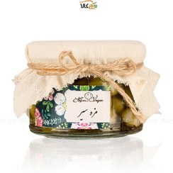 تصویر مزه سیر زیتون وگان - 270 گرمی 