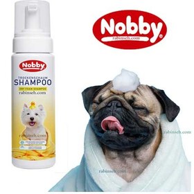 تصویر شامپو فومی نوبی آلمان 230 میلی (بدون نیاز به آب) Nobby Dry Foam Shampoo