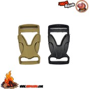 تصویر سگک خرچنگی ۲سانتی وی شکل 