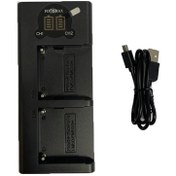 تصویر شارژر دوقلوی طرح اصلی FOTOMAX DUAL USB CHARGER FOR SONY NP-F970/770 BATTERY 