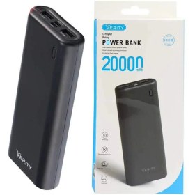 تصویر شارژر همراه وریتی مدل V-PA117 ظرفیت 20000 میلی آمپر ساعت Verity V-PA117 20000mAh power bank