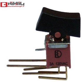 تصویر کلید راکر 6 پایه کد 63 