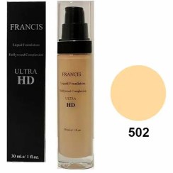تصویر کرم پودر فرانسیس هالیوود مدل Ultra HD شماره 502 حجم ۳۰ میلی لیتر 