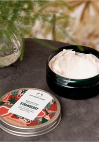 تصویر کره بدن توت فرنگی 200 میلی لیتر بادی شاپ The body shop 