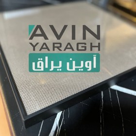 تصویر درب شیشه ای دکوفیکس کابینت 