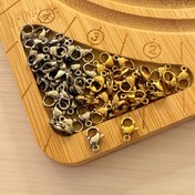 تصویر قفل استیل مدل طوطی 