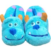 تصویر دمپایی حوله‌ای مدل اسلیپر طرح سالیوان 