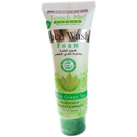 تصویر فیس واش چای سبز تاچ می Face wash with Green tea