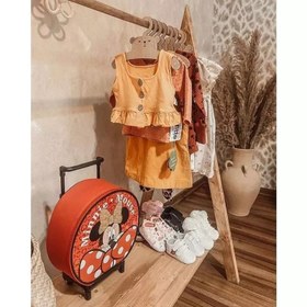 تصویر رگال لباس تمام چوب مناسب اتاق کودک 