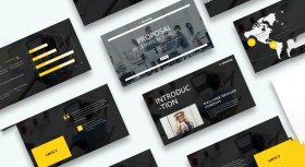 تصویر قالب پاورپوینت ارائه پروپوزال 