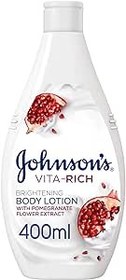 تصویر لوسیون بدن جانسون Vita-Rich Brightening 400ml - ارسال 20 روز کاری Johnson's Body Lotion Vita-Rich Brightening 400ml