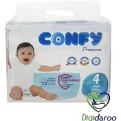 تصویر پوشک کانفی سایز 4 بسته 34 عددی ا Confy Premium diaper Size 4 Pack Of 34 Confy Premium diaper Size 4 Pack Of 34