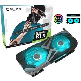 تصویر کارت گرافیک گلگس GALAX GeForce RTX 3060 Ti (دست دوم) 