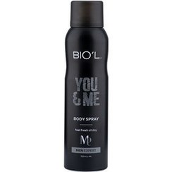 تصویر اسپری بدن یو اند می مناسب برای آقایان You And Me Body Spray For Men Biol 