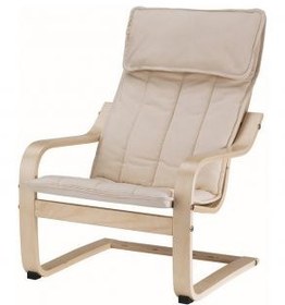تصویر IKEA صندلی کودک چوبی سری POANG 