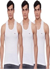 تصویر جلیقه نخی مردانه (بسته ۳ عددی) برند lux Men's Cotton Vest (Pack of 3)